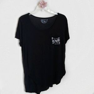 Black light weight T-shirt